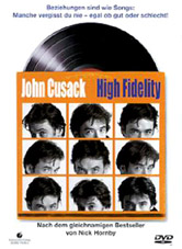 DVD-Cover: High Fidelity, mit John Cusack, Jack Black, Catherine Zeta-Jones, Lisa Bonet, Joan Cusack, ...