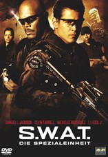 DVD-Cover: S.W.A.T. - Die Spezialeinheit, mit Samuel L. Jackson, Colin Farrell, Michelle Rodriguez, LL Cool J, ...