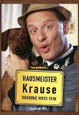 DVD-Cover: Hausmeister Krause – Ordnung muss sein (Staffel 1), mit Tom Gerhardt, Irene Schwarz, Janine Kunze, Axel Stein, Jürgen Tonkel, Hans Martin Stier, ...