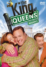 DVD-Cover: The King of Queens <br> <font color=silver>Staffel 5</font>, mit Kevin James, Leah Remini, Jerry Stiller, Victor Williams, Patton Oswalt, Nicole Sullivan, Gary Valentine, Rachel Dratch, ...