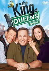DVD-Cover: King of Queens <br> <font color=silver>Staffel 6</font>, mit Kevin James, Leah Remini, Jerry Stiller, Victor Williams, Patton Oswalt, Nicole Sullivan, Gary Valentine, ...